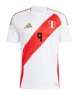 Günstige Peru Paolo Guerrero #9 Heimtrikot Copa America 2024 Kurzarm